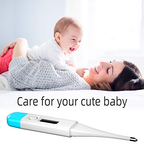 Digital Thermometer for Armpit 20s Fast Reading Temperature Meter for  Children