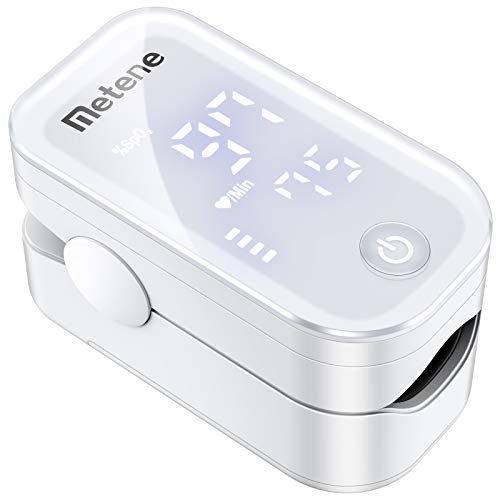Metene Pulse Oximeter Fingertip, Blood Oxygen Saturation Monitor