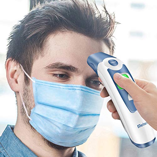 Digital Infrared Thermometer for Fever, Ear Thermometer with Fever Indicator and Memory Function
