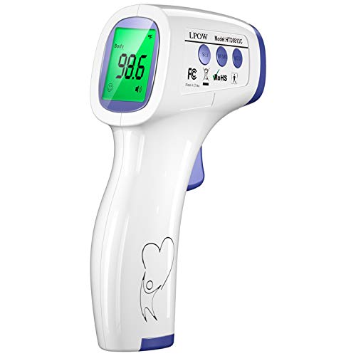 Digital Thermometer For Adults And Kids, No Touch Forehead Thermometer For  Baby, 2 In 1 Body Surface Mode Infrared Thermometer With Fever Alarm And In