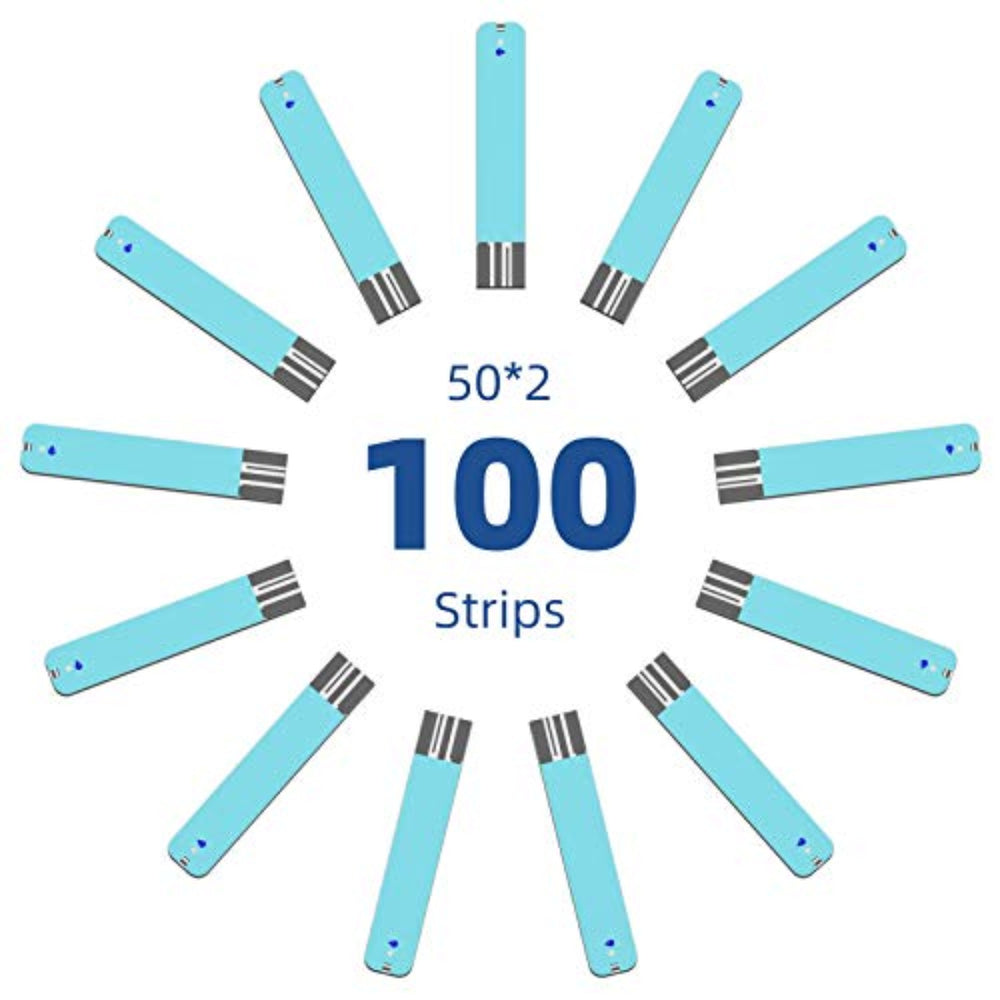 TD-4116 Blood Glucose Test Strips, 200 Count Test Strips For Di - Foto 7