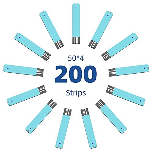 Metene TD4116 Blood Glucose Test Strips, 200 Count Test Strips for Di